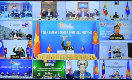 Онлайн-конференция высокопоставленных военных чиновников АСЕАН (ADSOM)